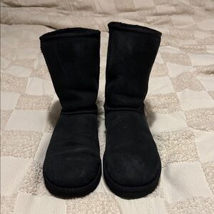 Classic Black Suede UGG boot